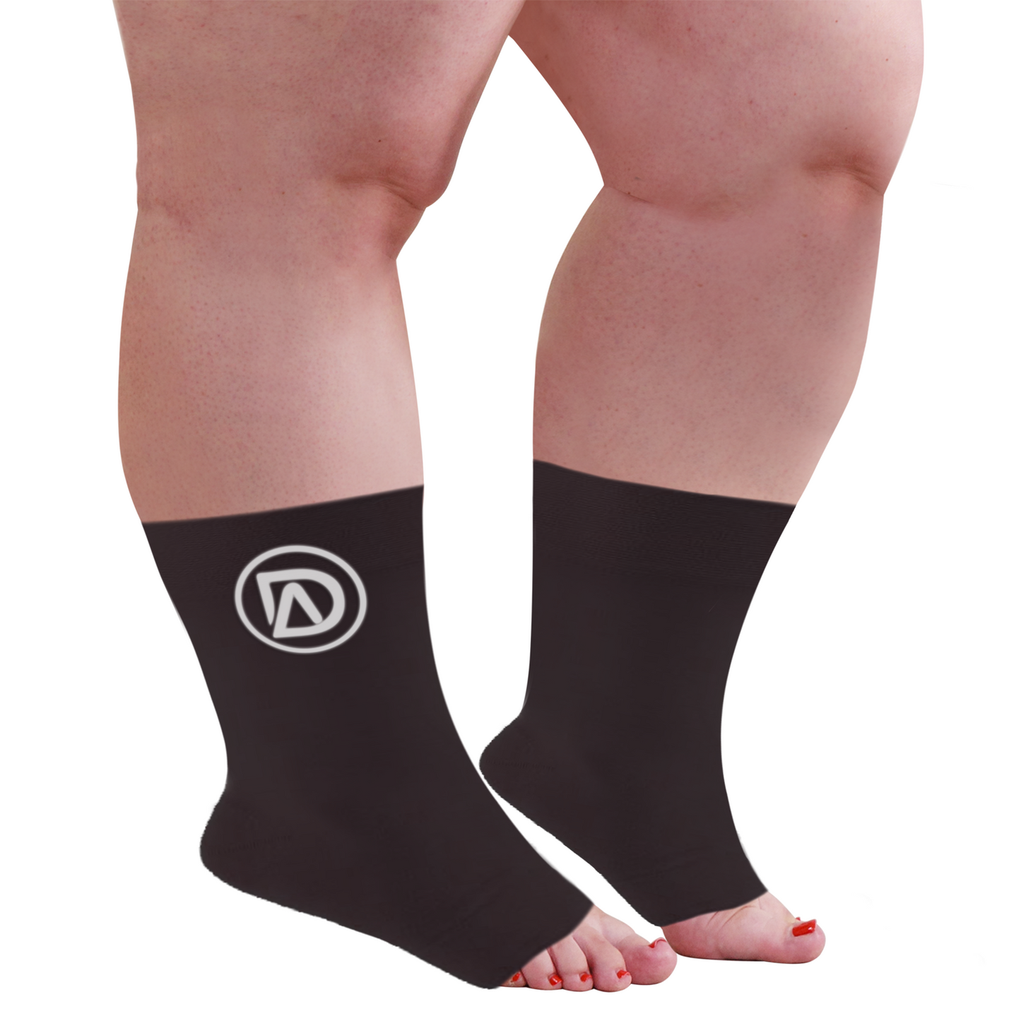 Dominion ActiveWear Plus Sized Plantar Fasciitis Ankle Socks