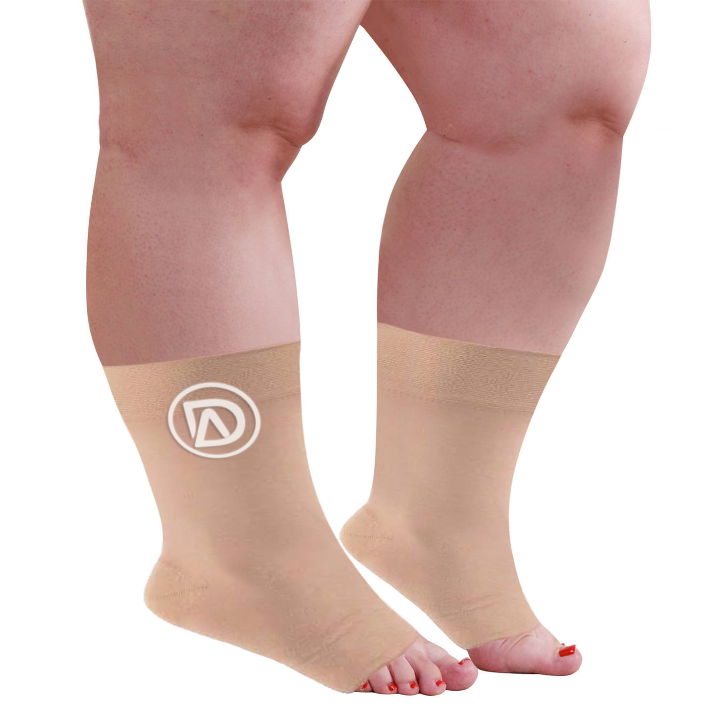 Dominion ActiveWear Plus Sized Plantar Fasciitis Ankle Socks