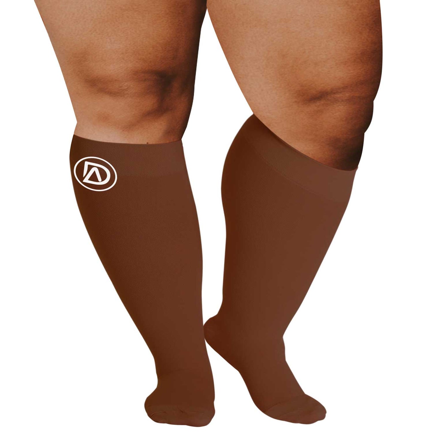 Dominion Active Plus Size Wide Calf Compression Socks 20-30mmHg Knee High