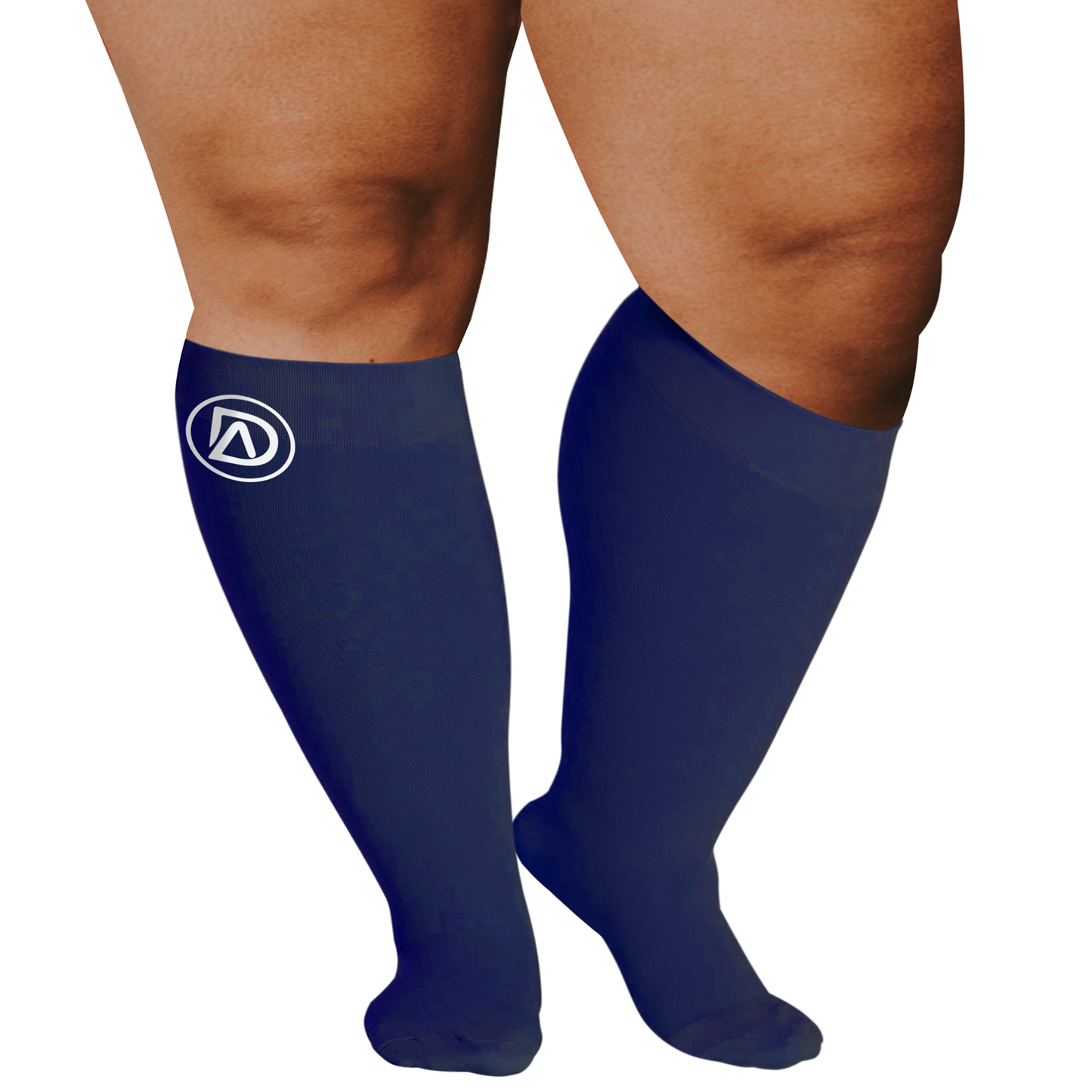 Dominion Active Plus Size Wide Calf Compression Socks 20-30mmHg Knee High