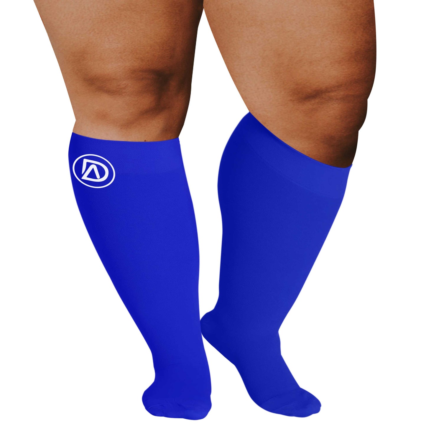 Dominion Active Plus Size Wide Calf Compression Socks 20-30mmHg Knee High