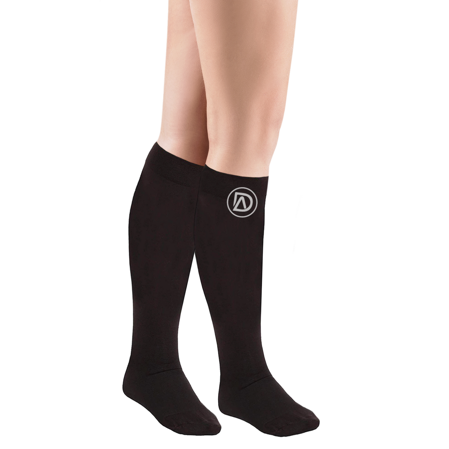 Dominion Active Plus Size Wide Calf Compression Socks 20-30mmHg Knee High