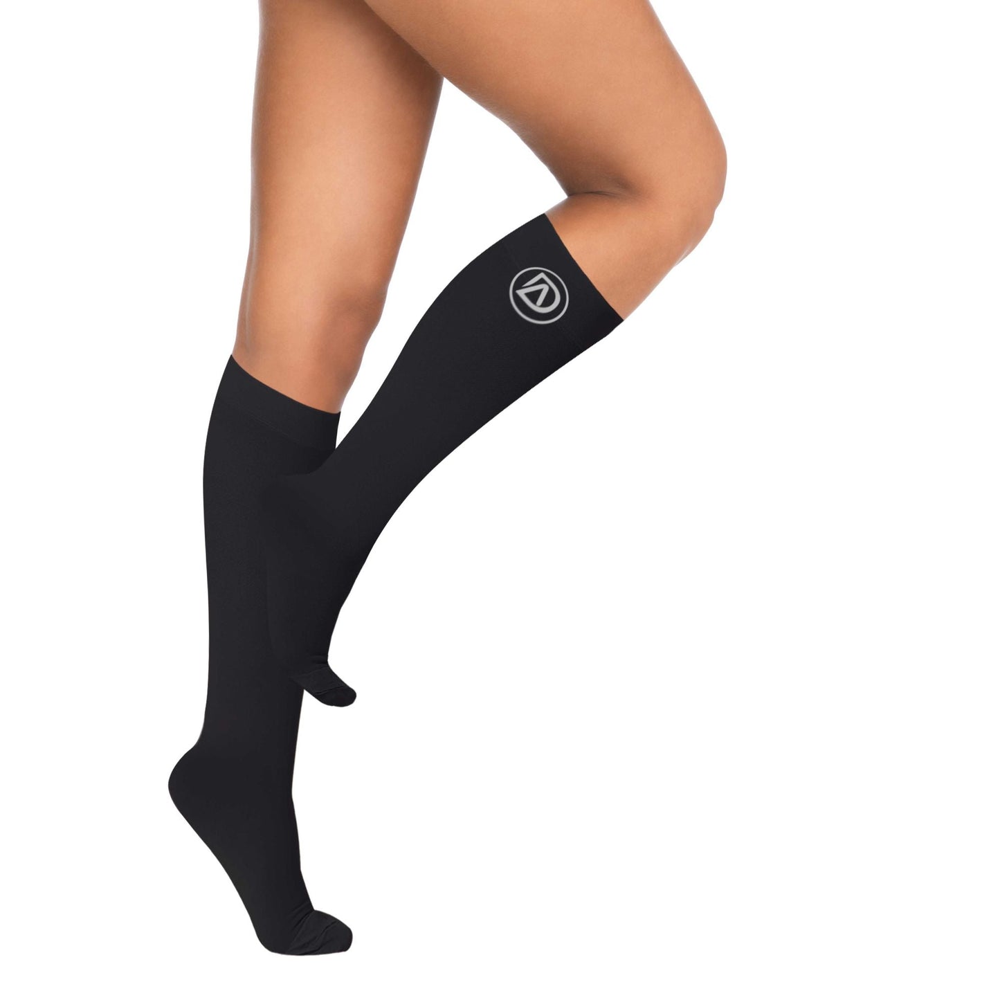 Dominion Active Plus Size Wide Calf Compression Socks 20-30mmHg Knee High