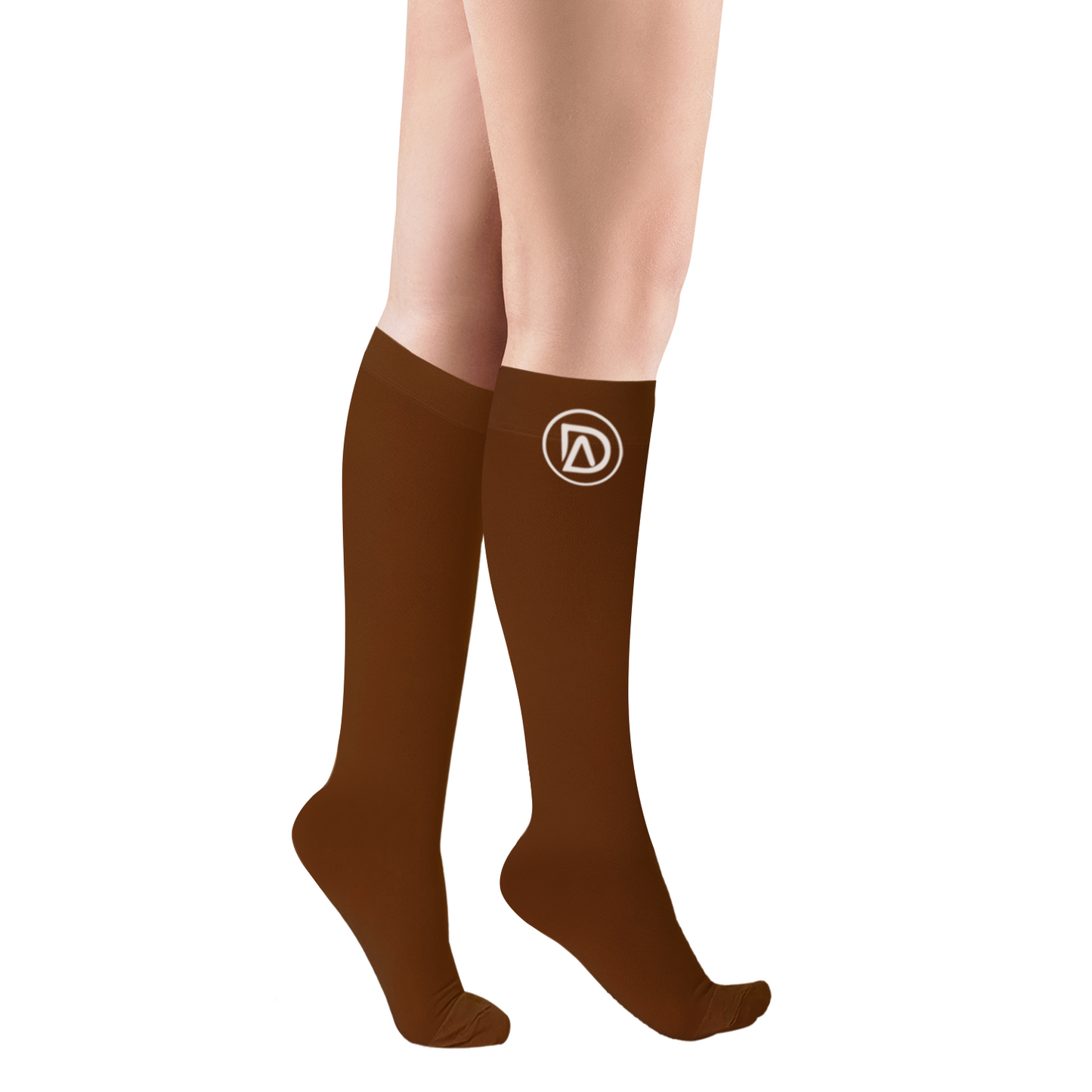 Dominion Active Plus Size Wide Calf Compression Socks 20-30mmHg Knee High