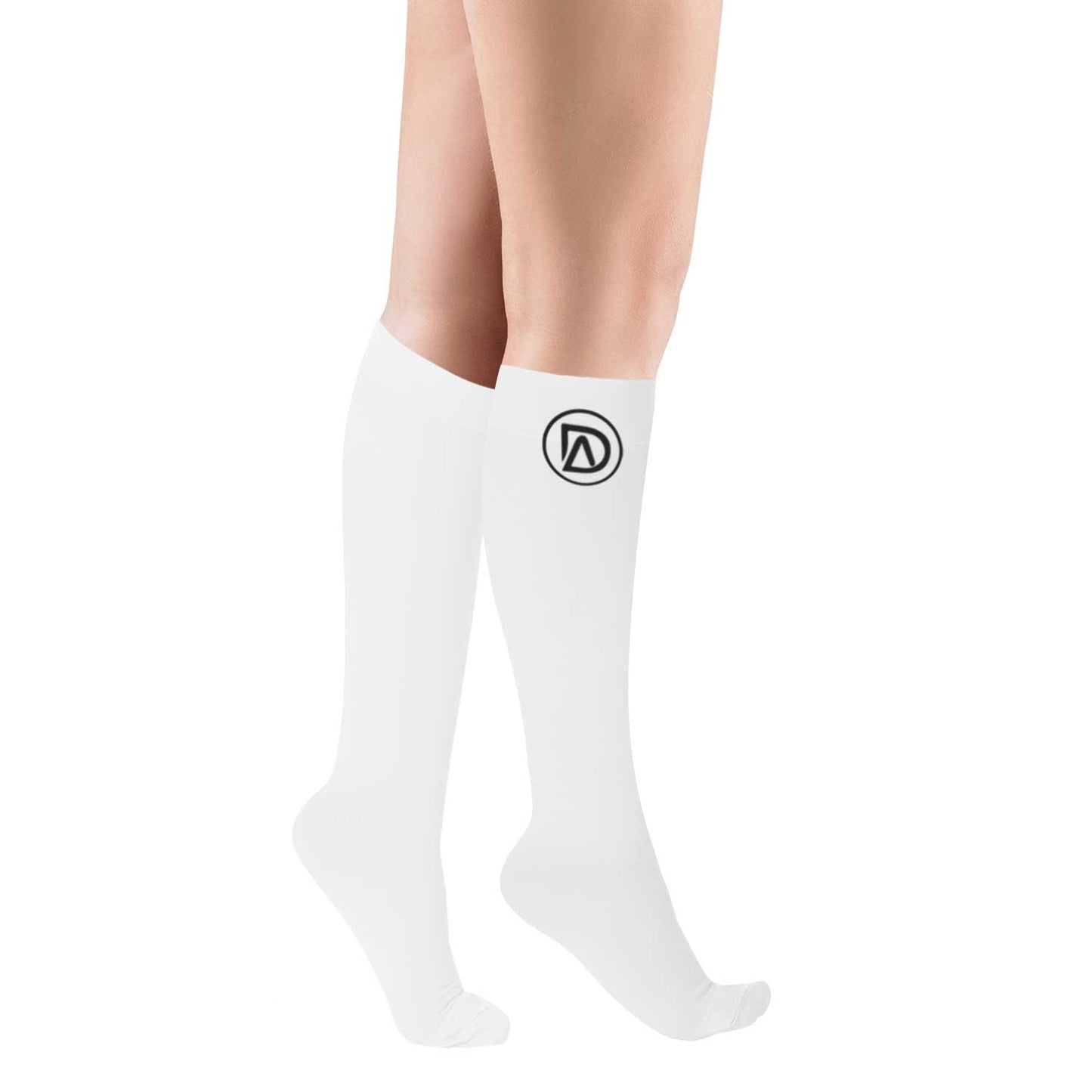 Dominion Active Plus Size Wide Calf Compression Socks 20-30mmHg Knee High