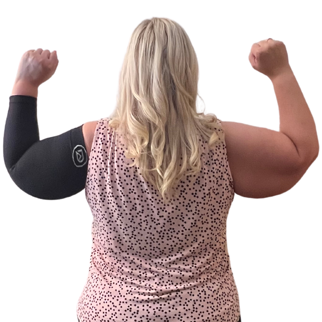 Dominion Active Plus Sized Compression Arm Sleeves 20-30 mmHg