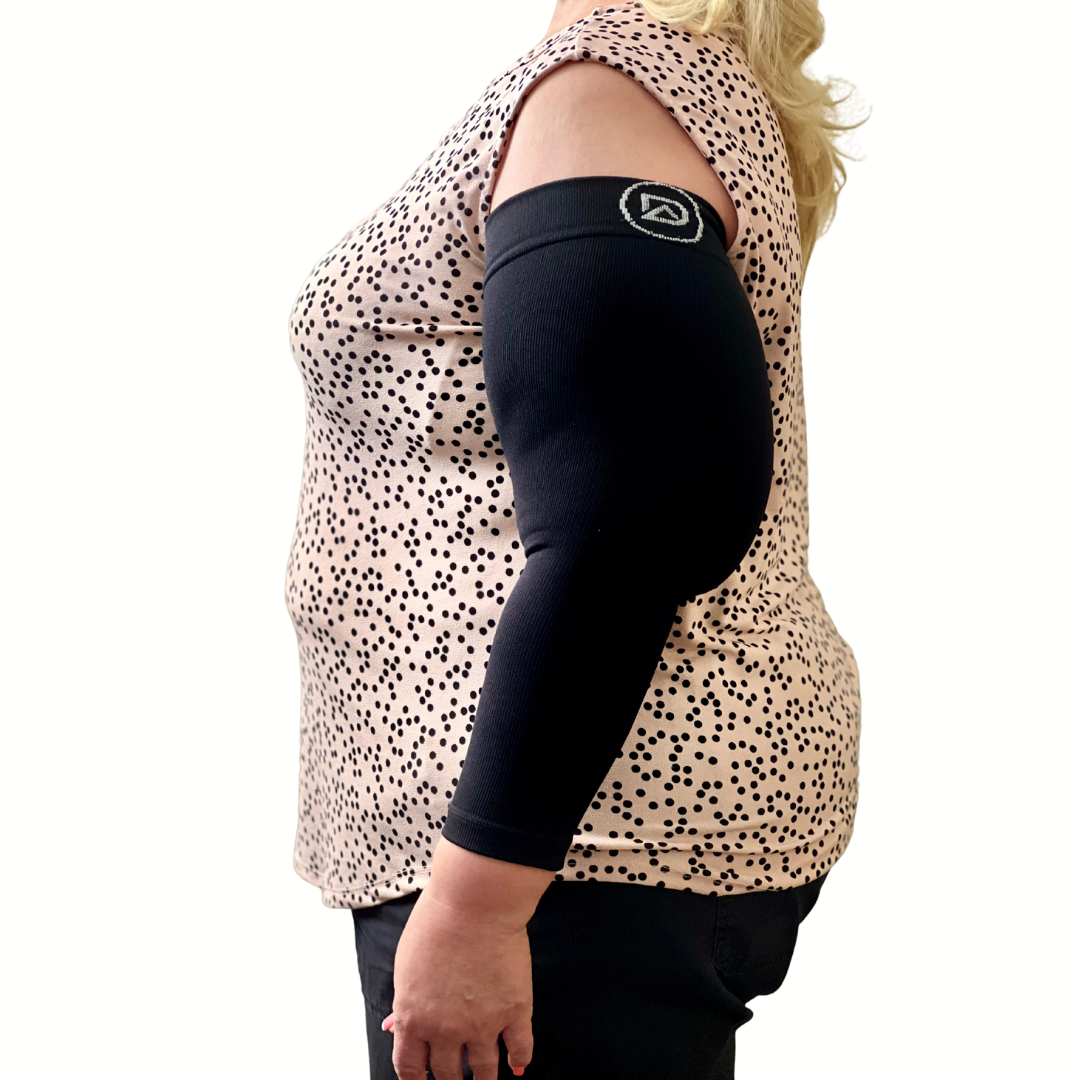 Dominion Active Plus Sized Compression Arm Sleeves 20-30 mmHg