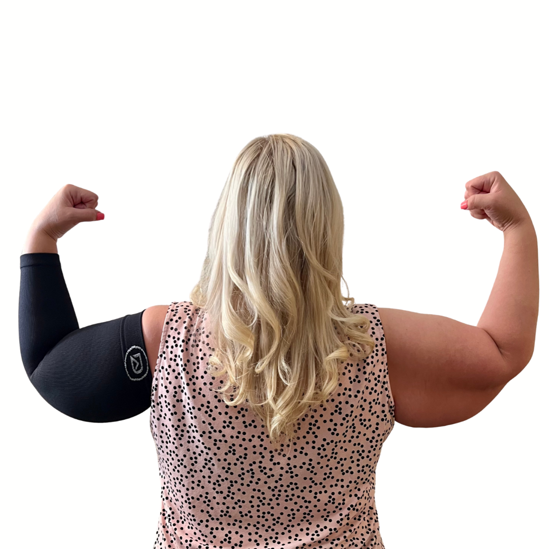 Dominion Active Plus Sized Compression Arm Sleeves 20-30 mmHg