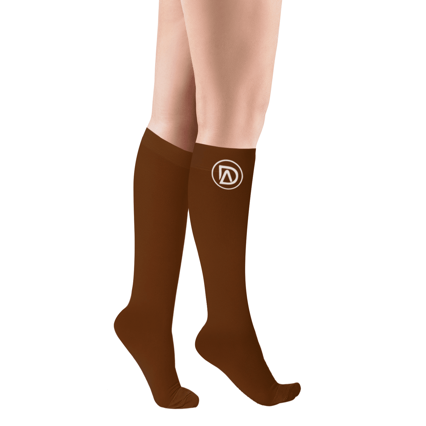Plus Size Wide Calf Compression Socks 20–30 mmHg