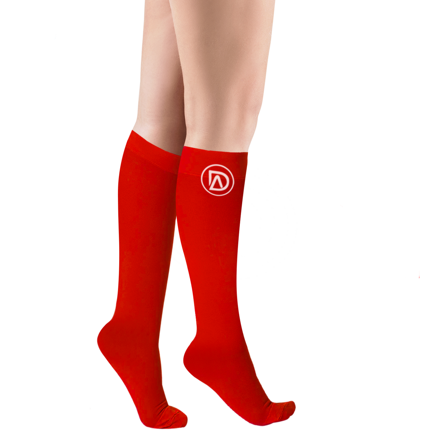 Dominion Active Plus Size Wide Calf Compression Socks 20-30mmHg Knee High