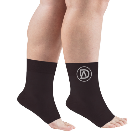 Dominion ActiveWear Plus Sized Plantar Fasciitis Ankle Socks