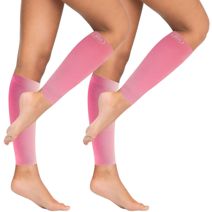 Plus Size Wide Calf Compression Sleeves 20–30 mmHg – 2 Pair Multipack