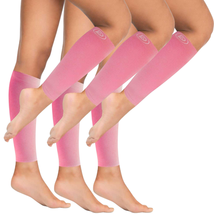 Plus Size Wide Calf Compression Sleeves 20–30 mmHg – 3 Pair Multipack