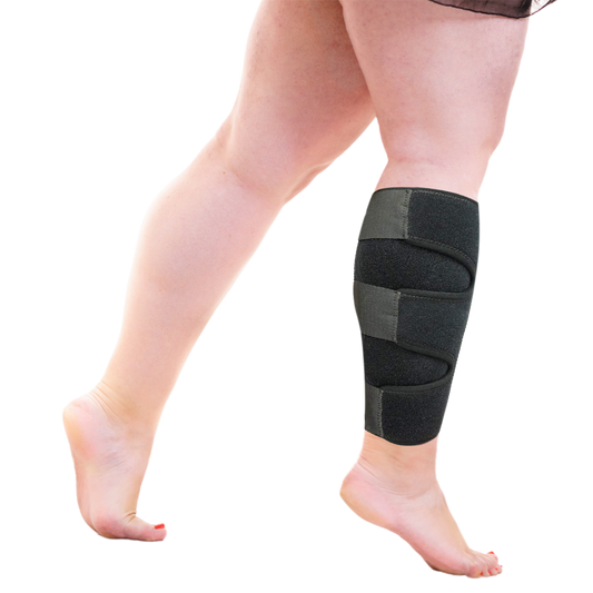 Plus Size Adjustable Compression Calf Brace
