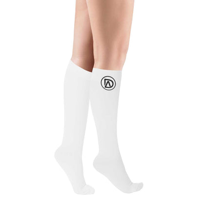 Plus Size Wide Calf Compression Socks 20–30 mmHg – 3 Pair Multipack