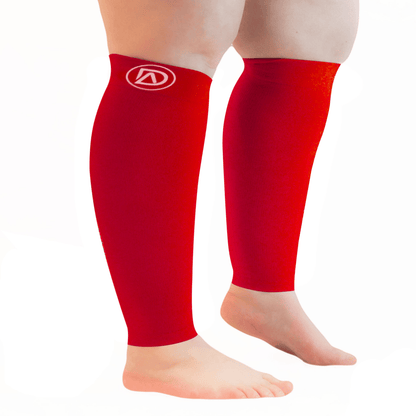 Plus Size Wide Calf Compression Sleeves 20–30 mmHg – 2 Pair Multipack